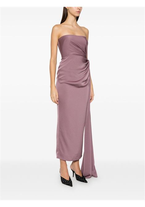 Mauve pink strapless twist dress Alex perry - women ALEX PERRY | D1338PF24MV